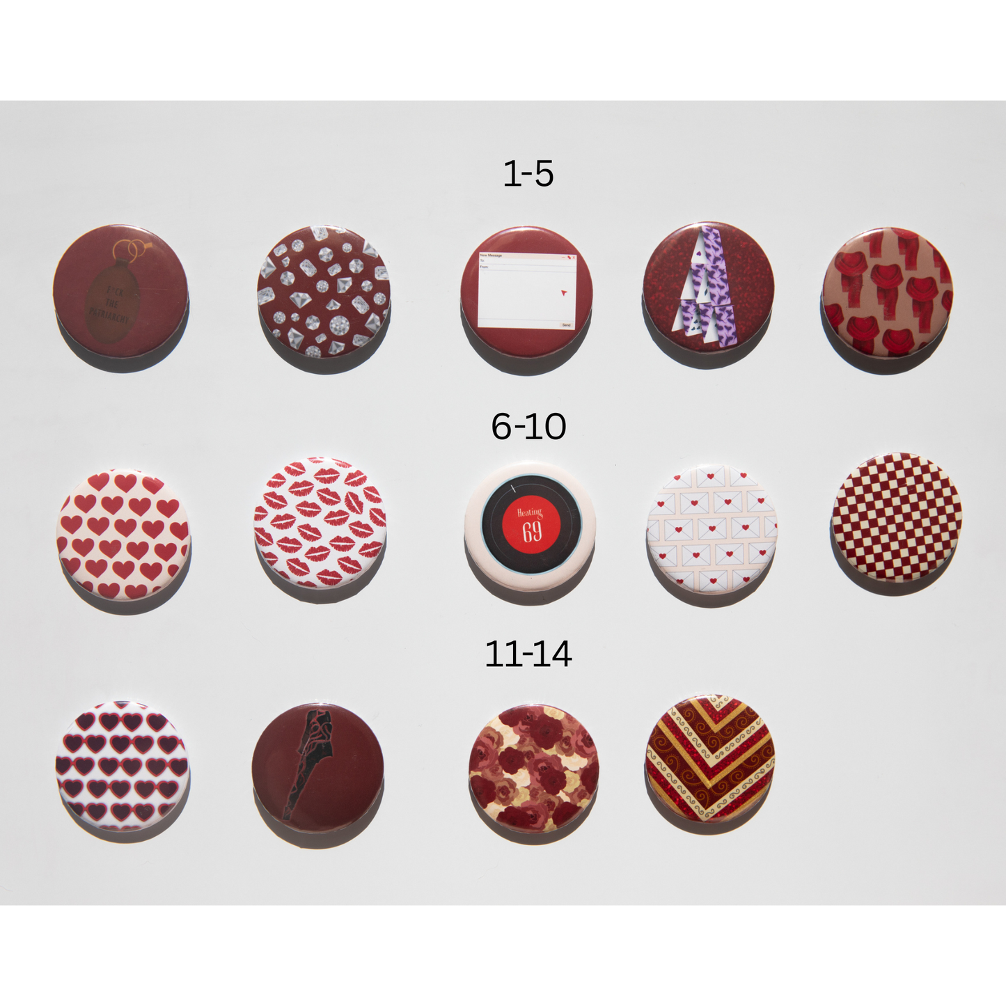 Build Your Own Button Magnet Set