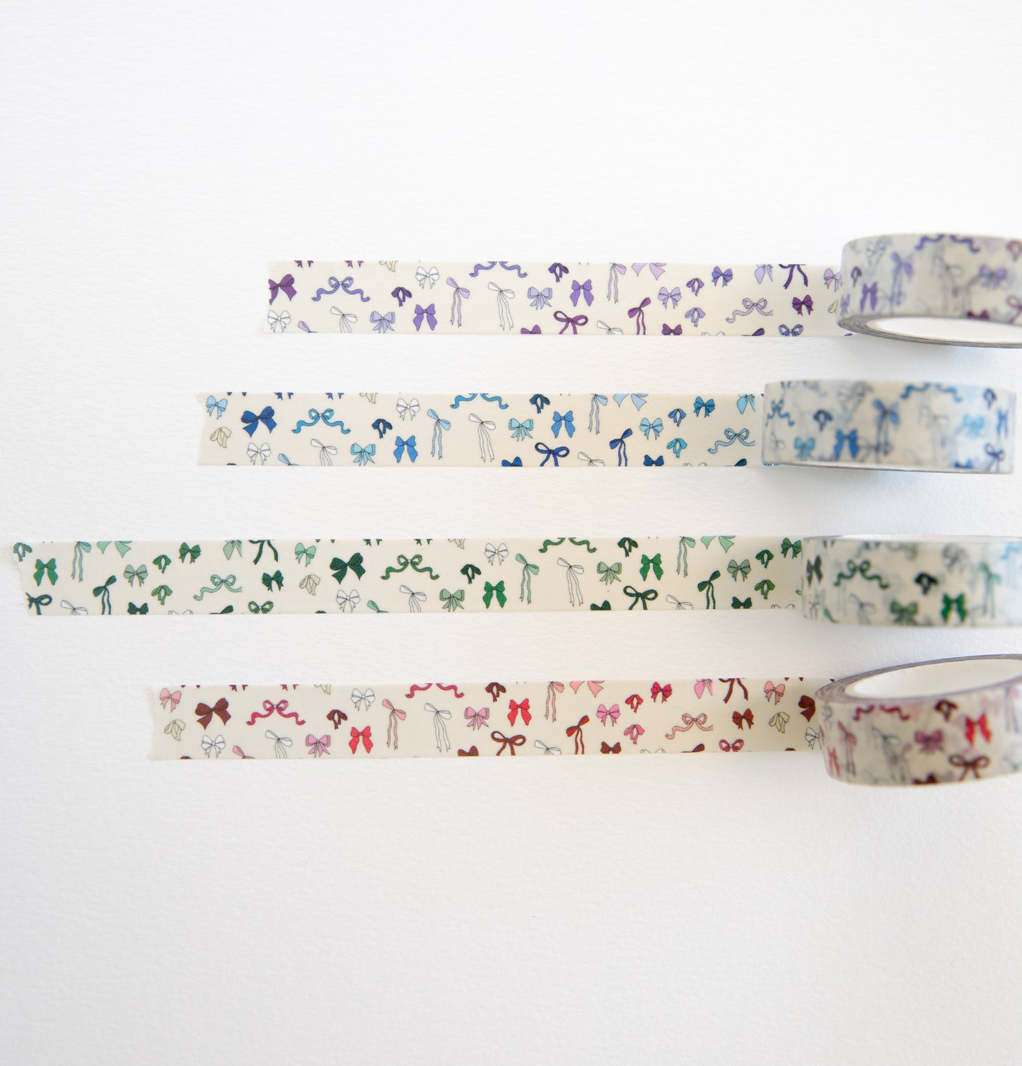 Coquette Bow Washi Tape Set