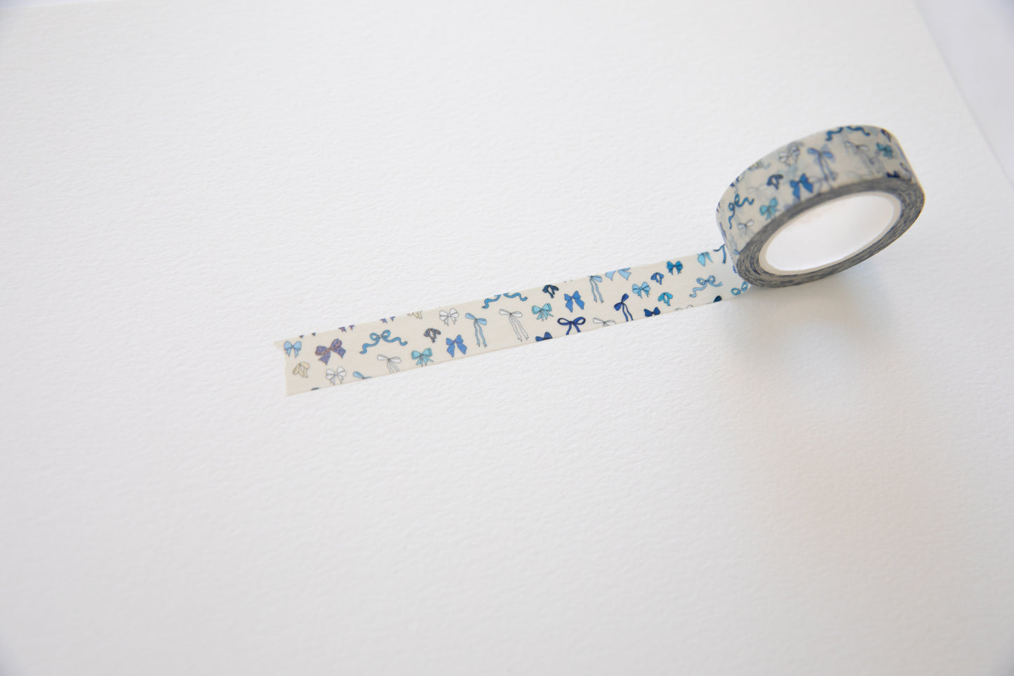 Blue Bow Washi Tape