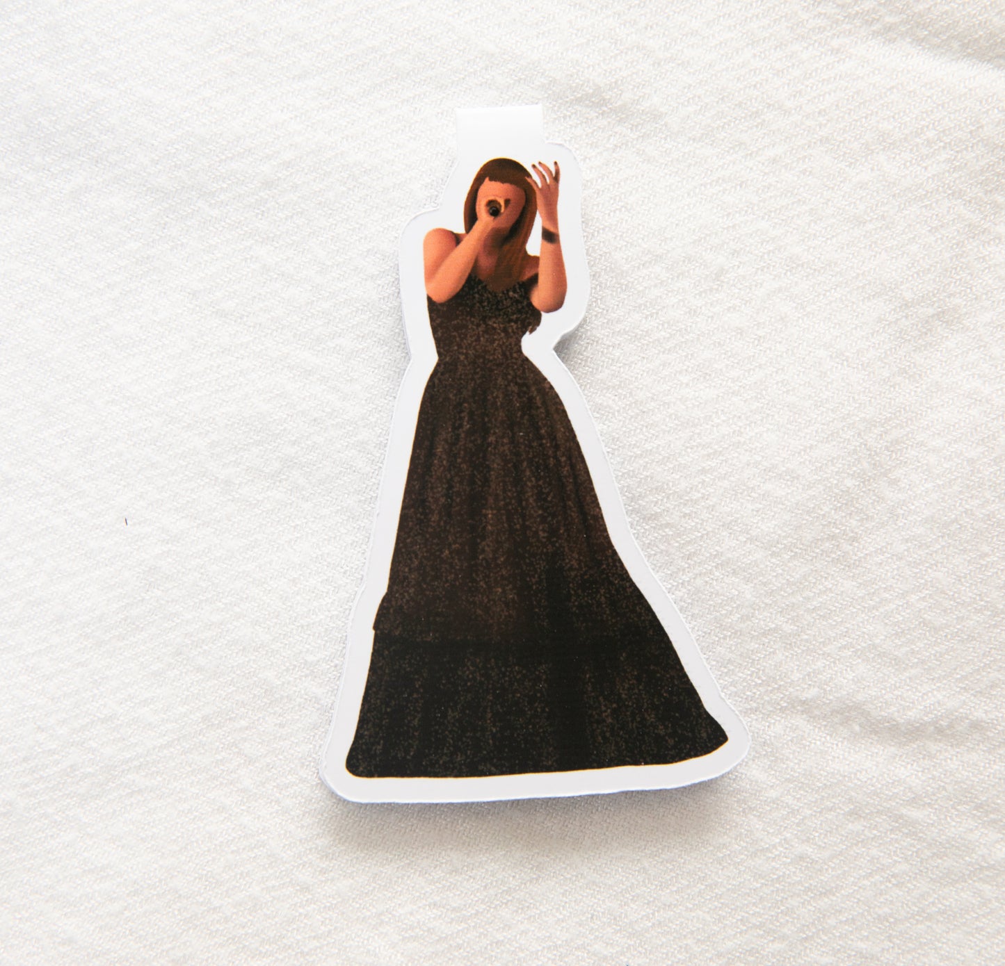 Evermore Magnetic Bookmark Bronze Dress