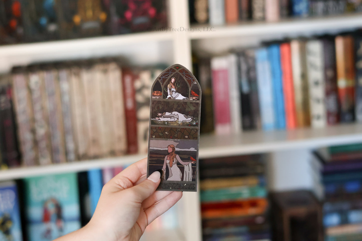 The Ophelia Stained Glass Bookmark
