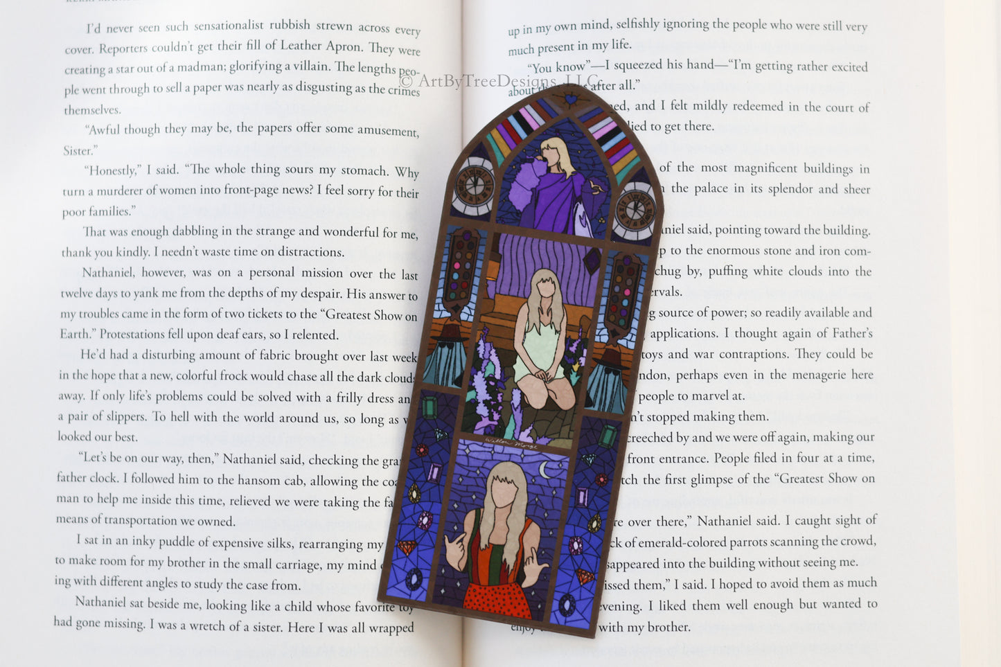 Midnights Stained Glass Bookmark