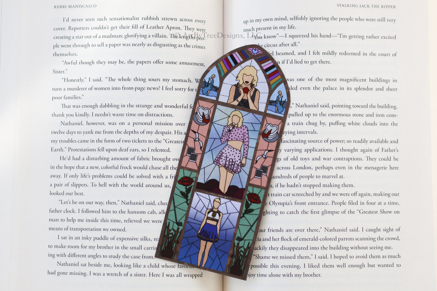 1989 Stained Glass Bookmark