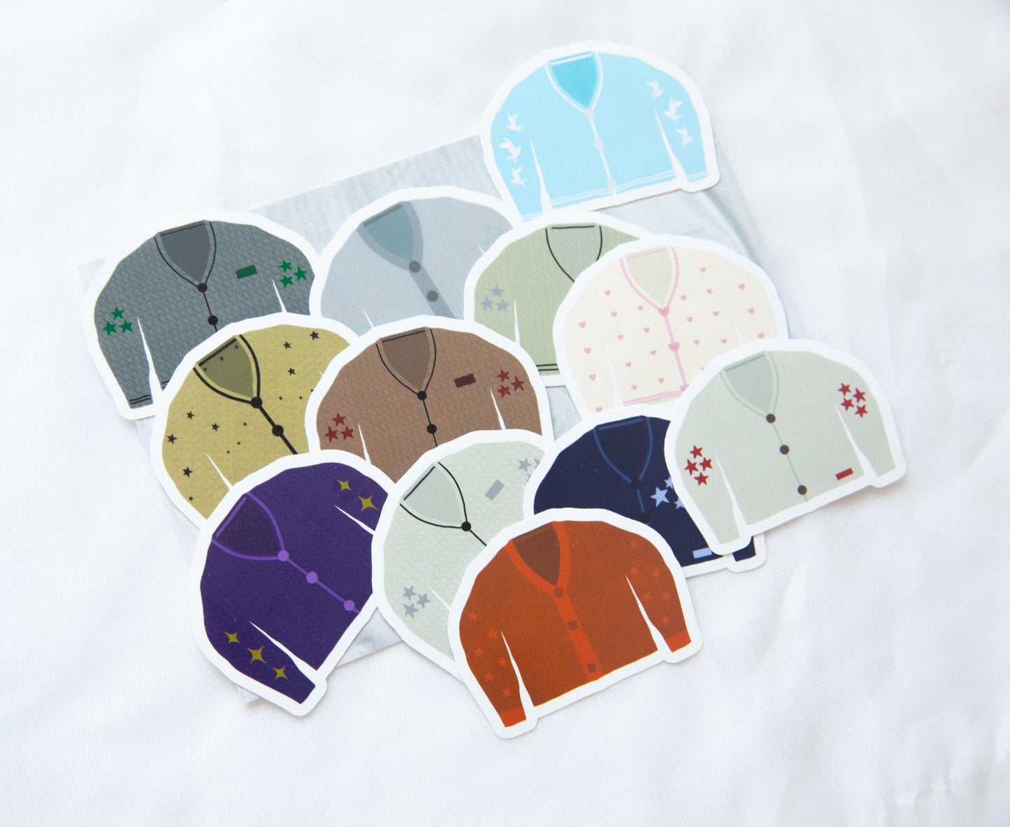 Cardigans Sticker Set