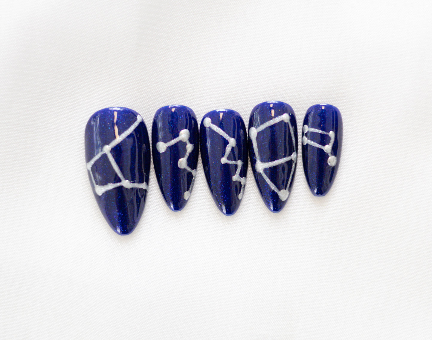 Chart The Constellations Press On Nail Set