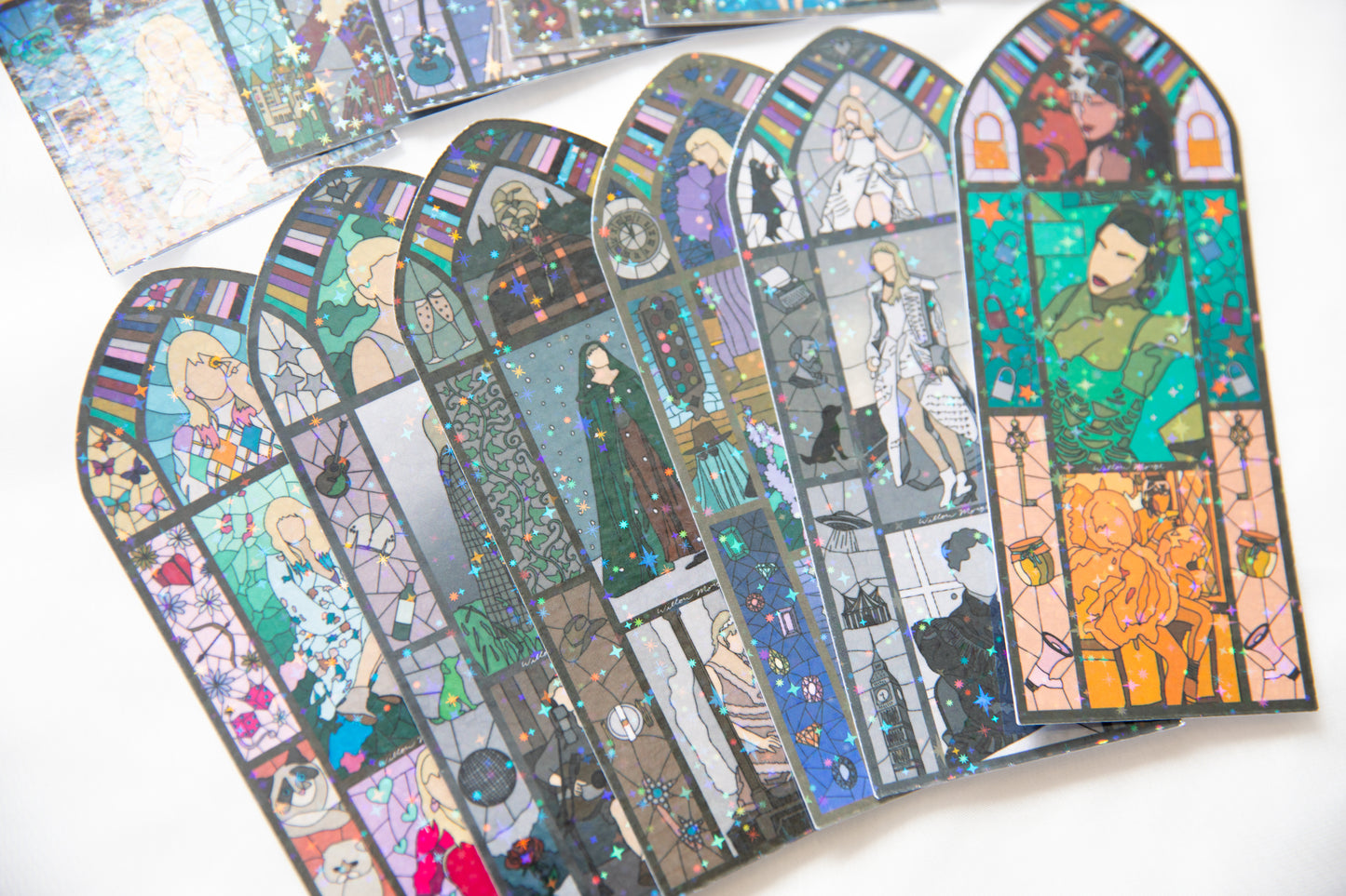 Stained Glass Eras Bookmark Vault