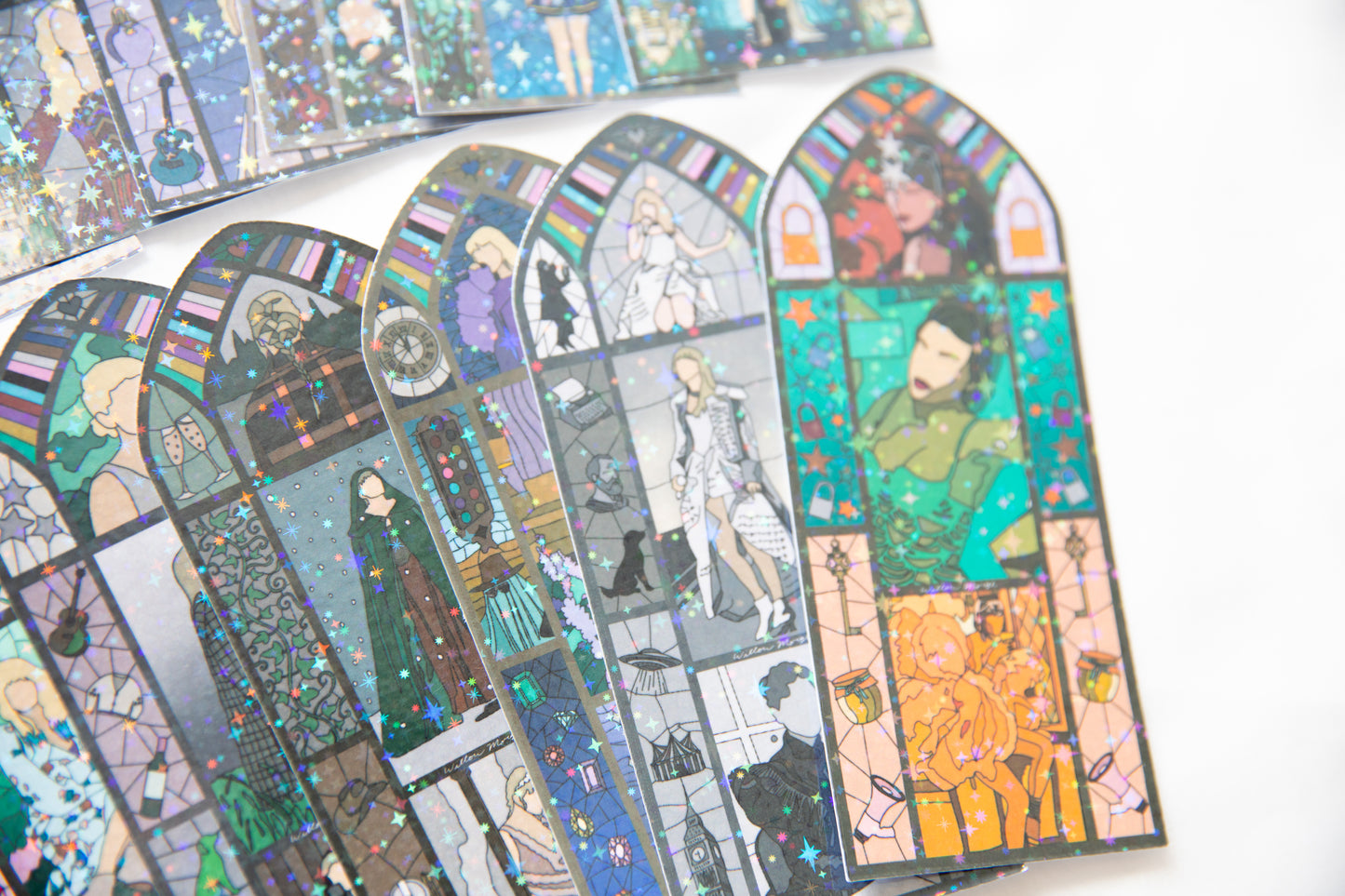 Stained Glass Eras Bookmark Vault