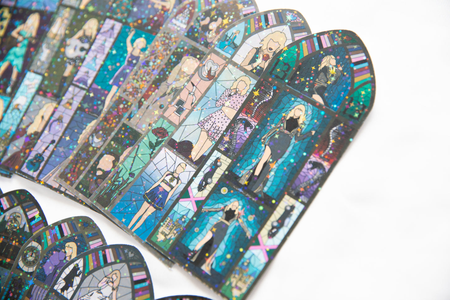 Stained Glass Eras Bookmark Vault