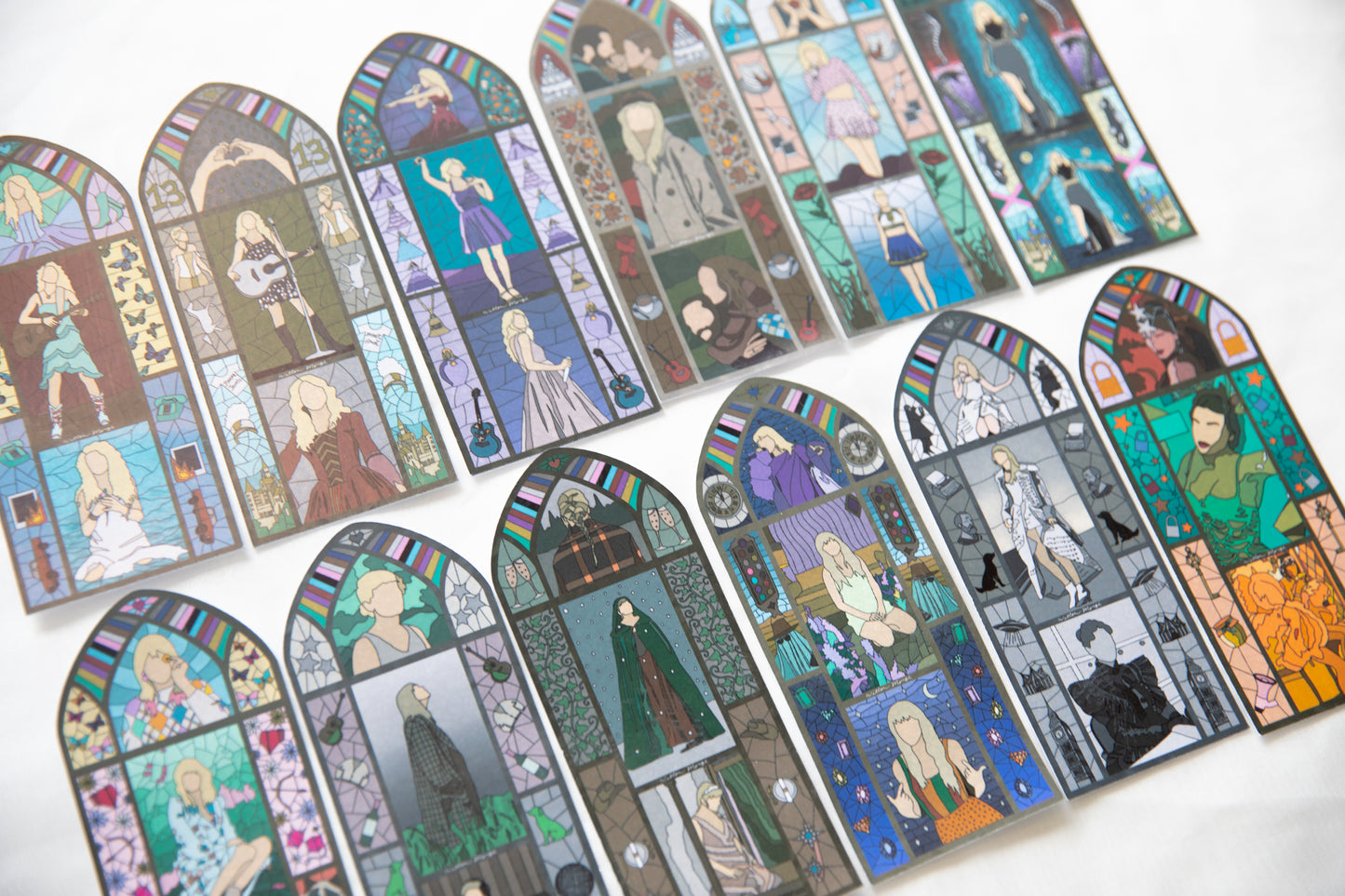 Stained Glass Eras Bookmark Vault