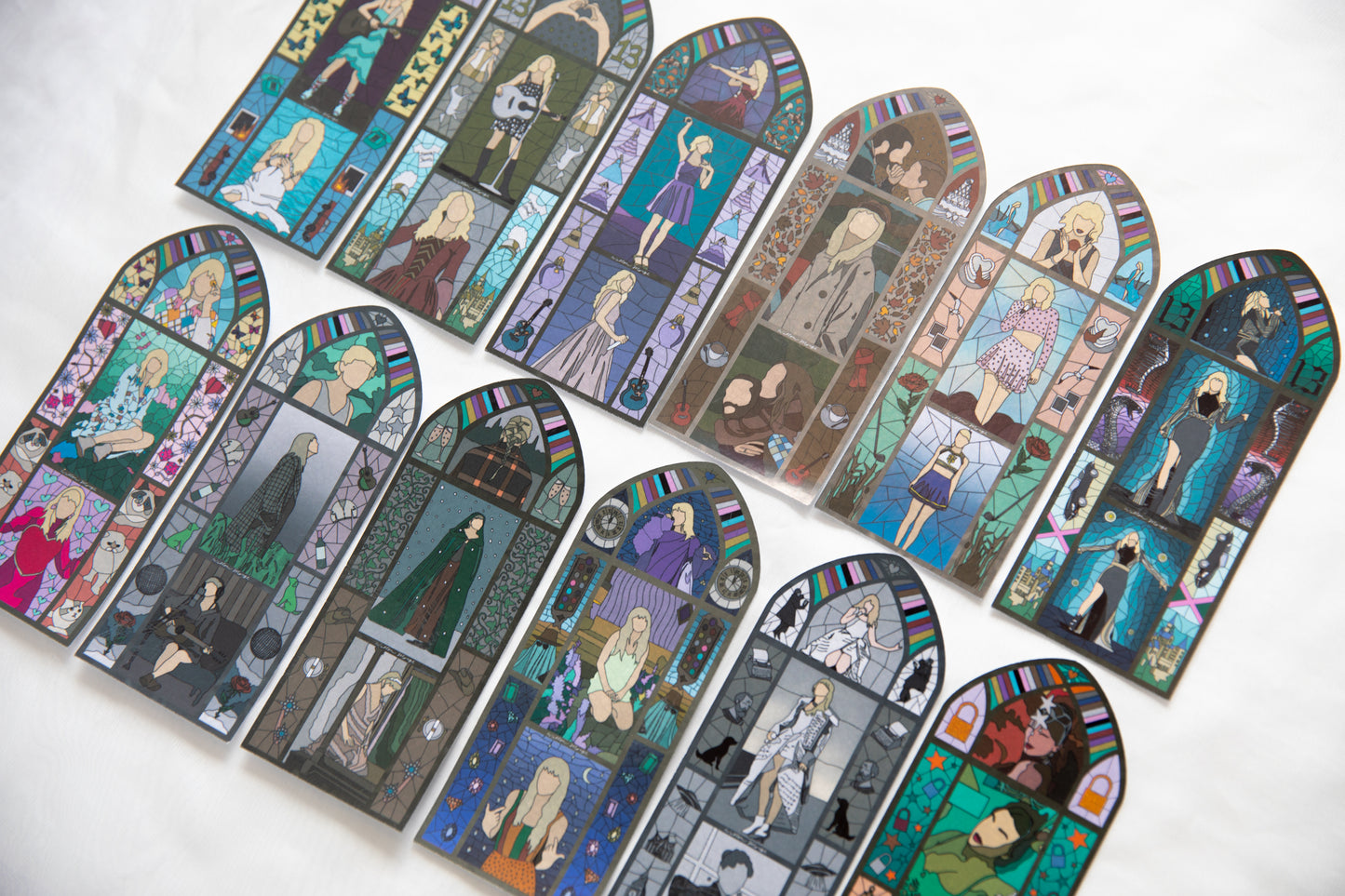 Stained Glass Eras Bookmark Vault