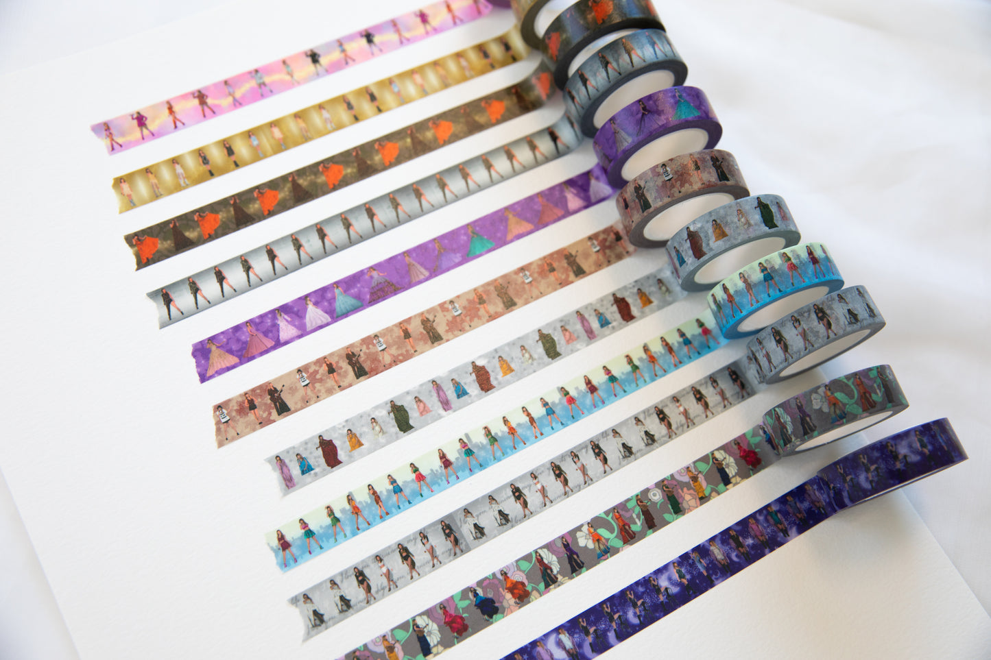 Eras Outfit Washi Tape Set