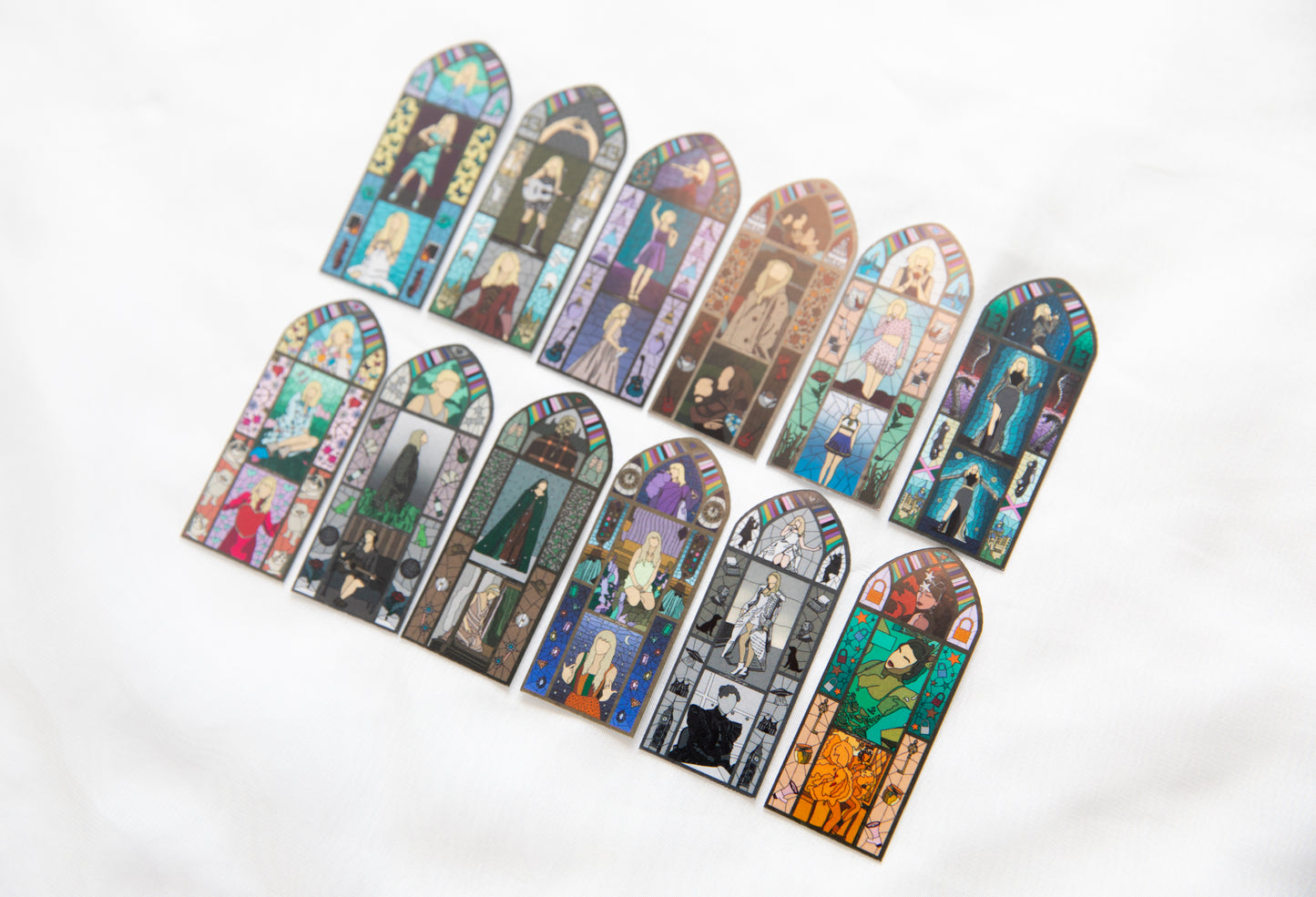 2.5" Stained Glass Eras Sticker Vault