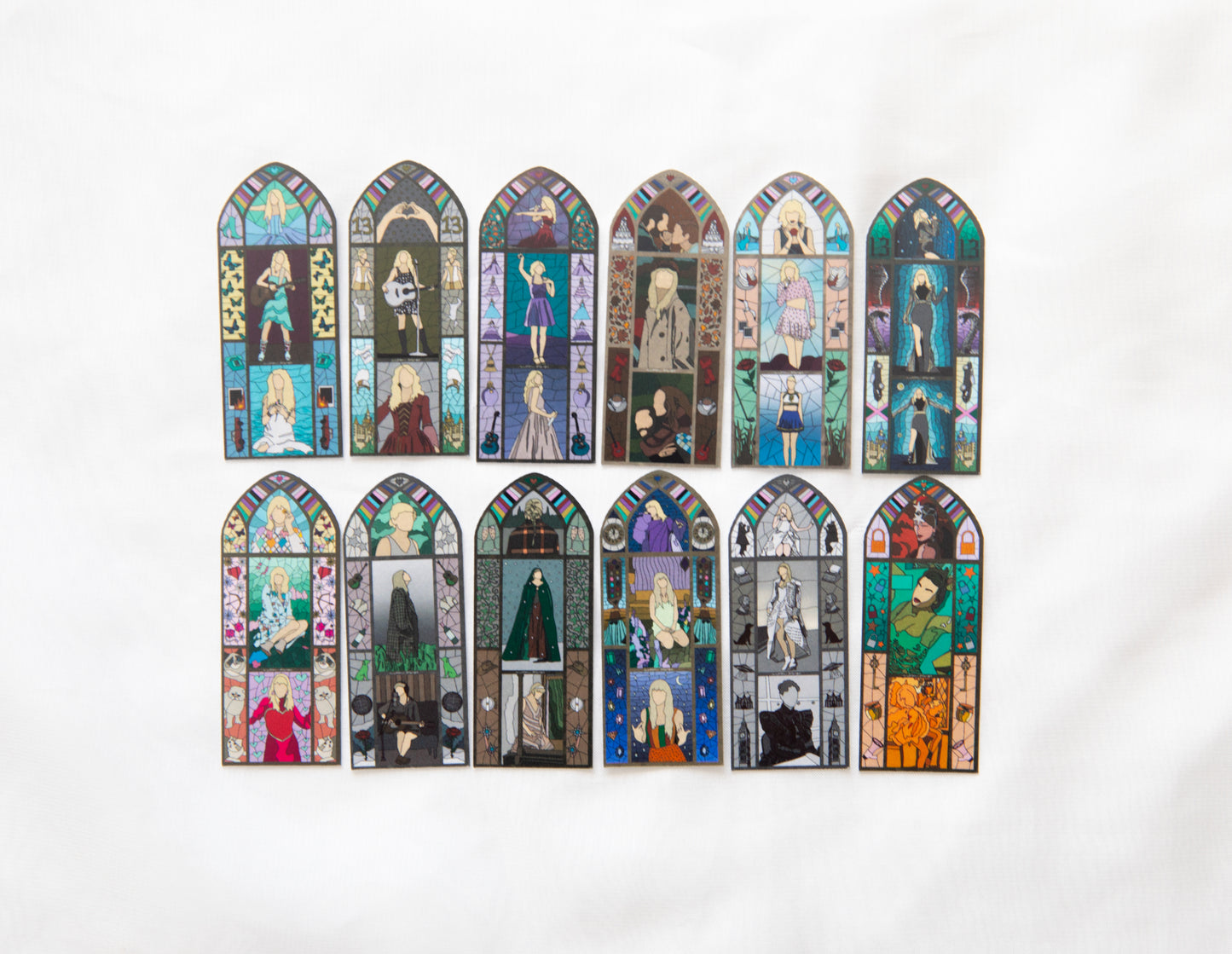 2.5" Stained Glass Eras Sticker Vault