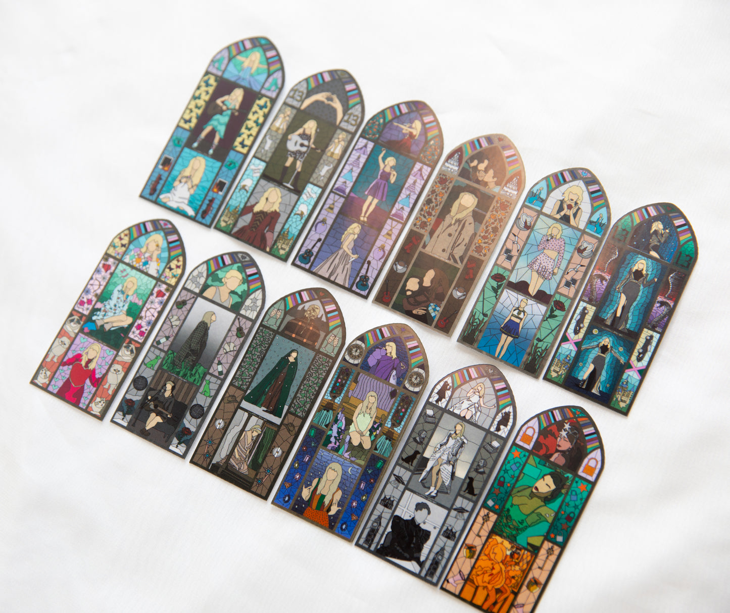 3" Stained Glass Eras Sticker Vault