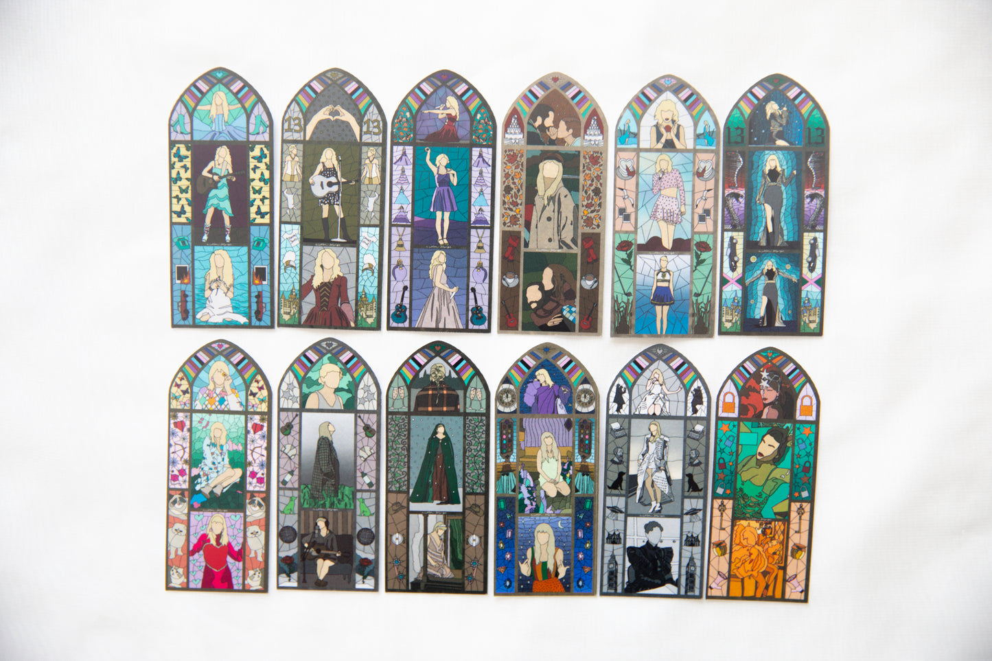 3" Stained Glass Eras Sticker Vault