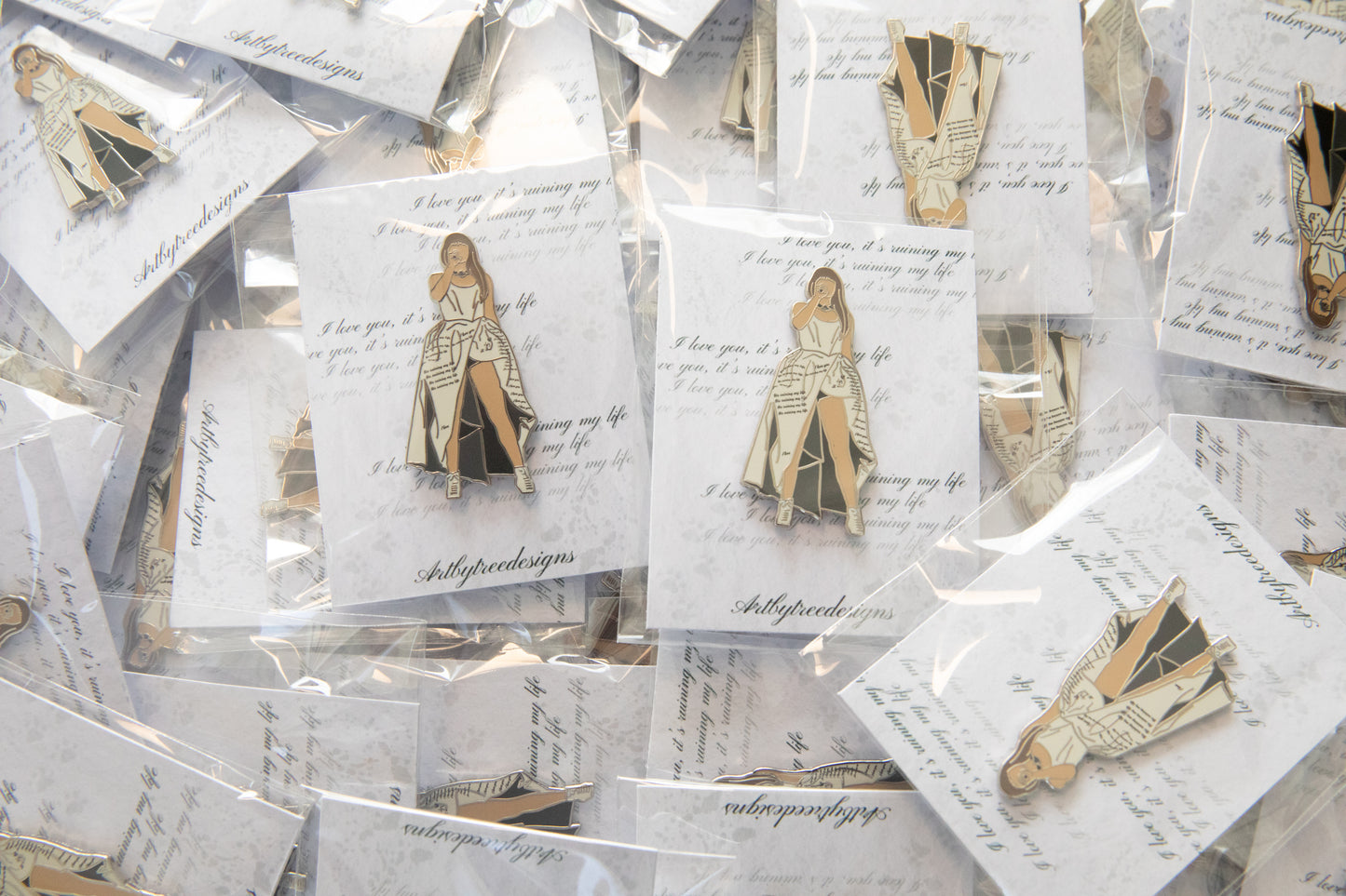 The Tortured Poet Pin