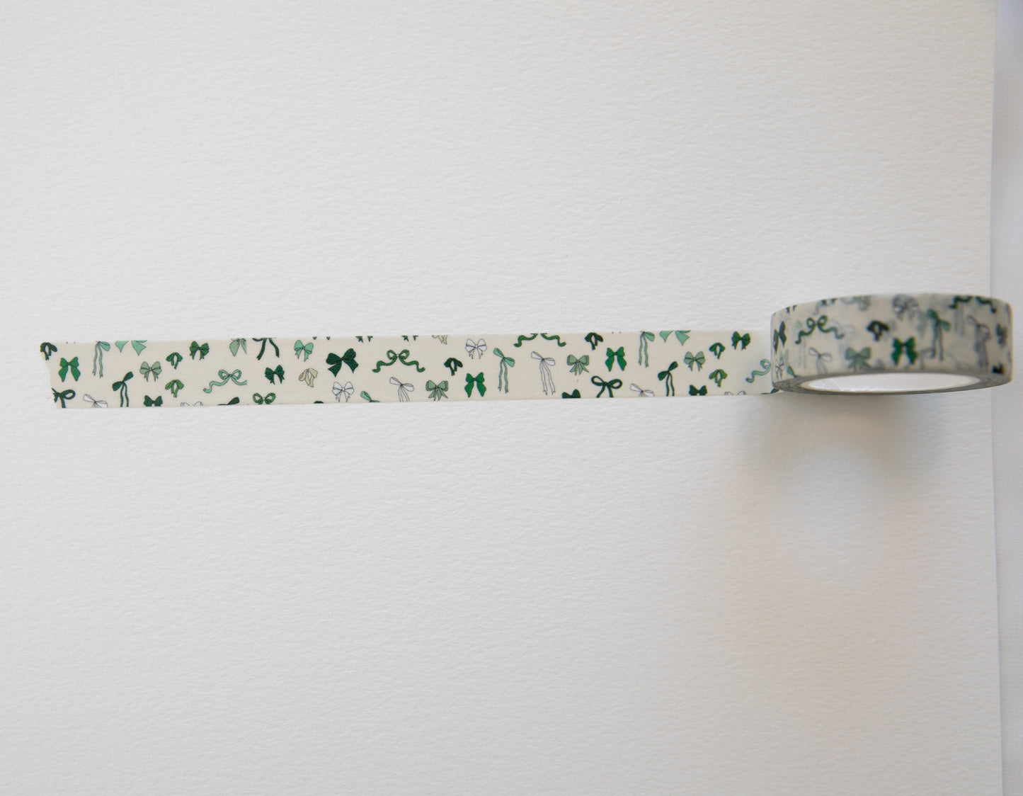 Green Bow Washi Tape