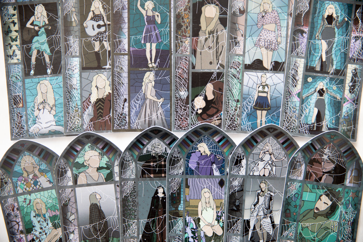 Eras Stained Glass Bookmarks-LIMITED EDITION HAUNTED VERSION