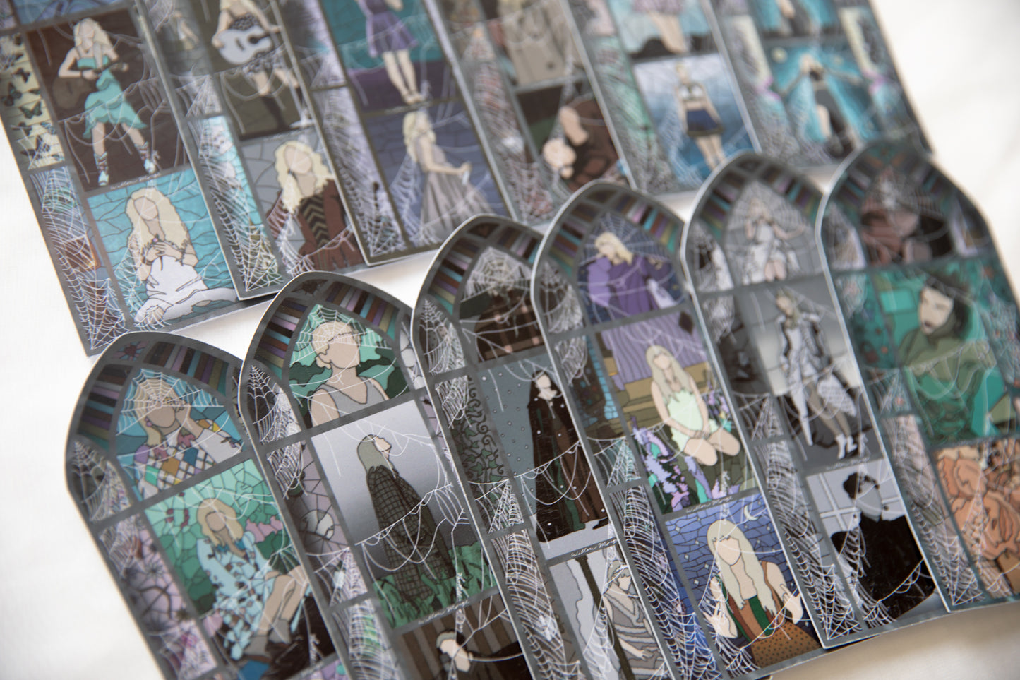 Eras Stained Glass Bookmarks-LIMITED EDITION HAUNTED VERSION
