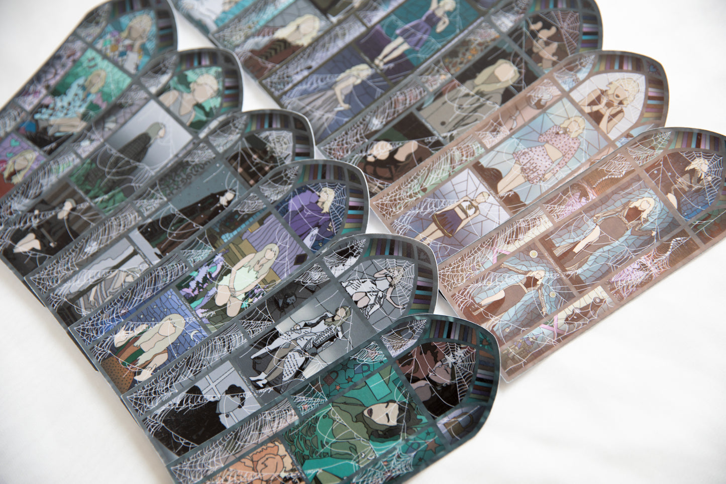 Eras Stained Glass Bookmarks-LIMITED EDITION HAUNTED VERSION