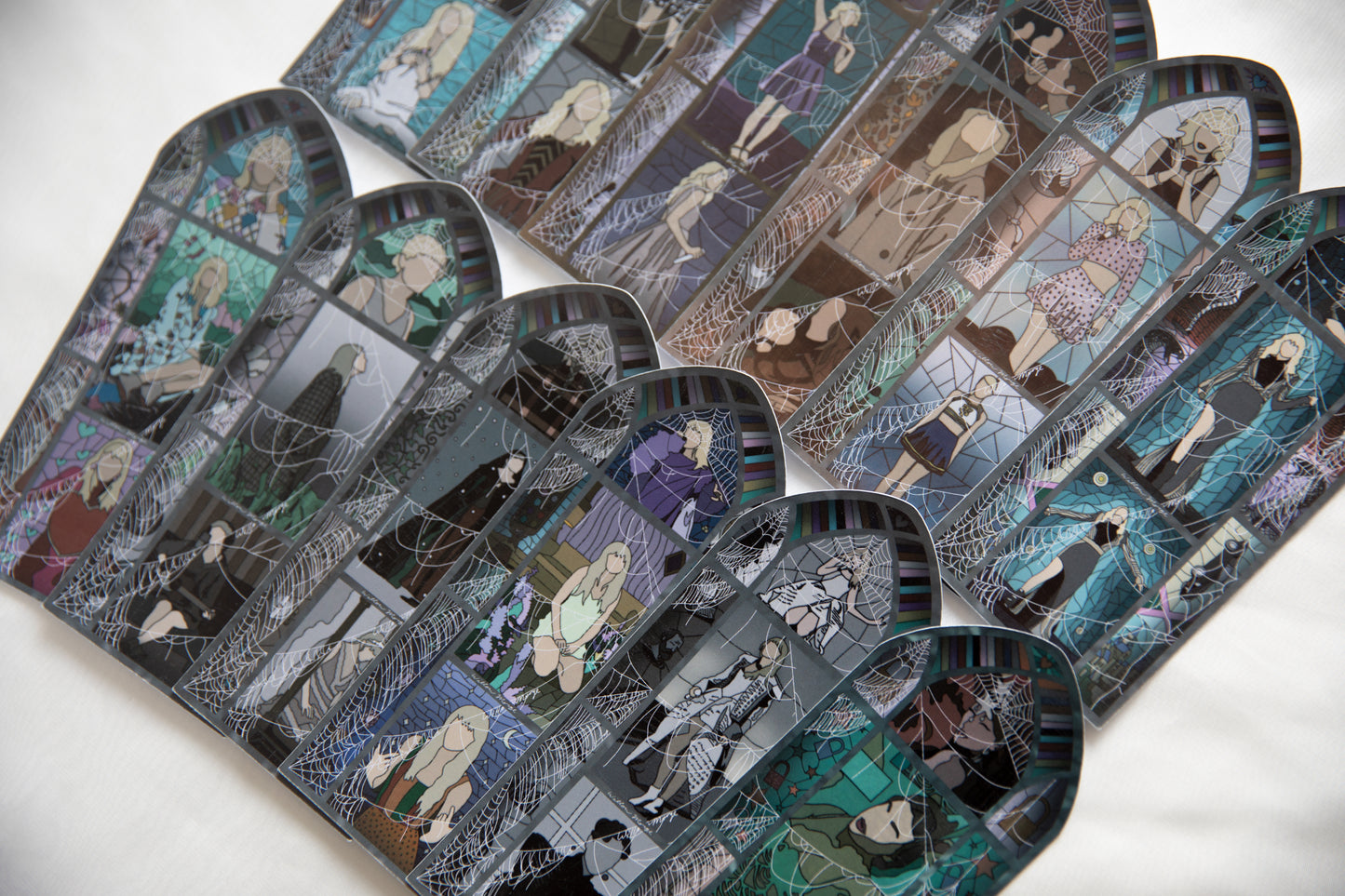 Eras Stained Glass Bookmarks-LIMITED EDITION HAUNTED VERSION