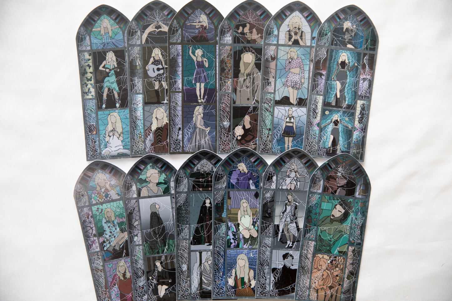 Eras Stained Glass Bookmarks-LIMITED EDITION HAUNTED VERSION