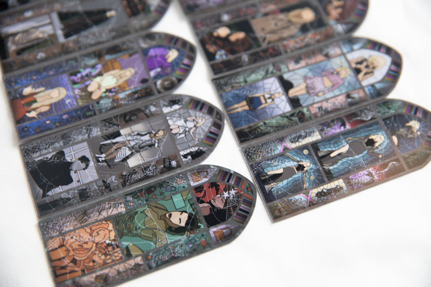 Eras Stained Glass Fridge Magnets-LIMITED EDITION HAUNTED VERSION