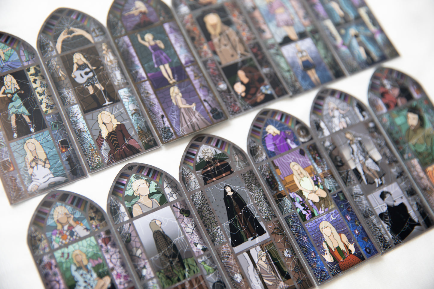 Eras Stained Glass Fridge Magnets-LIMITED EDITION HAUNTED VERSION
