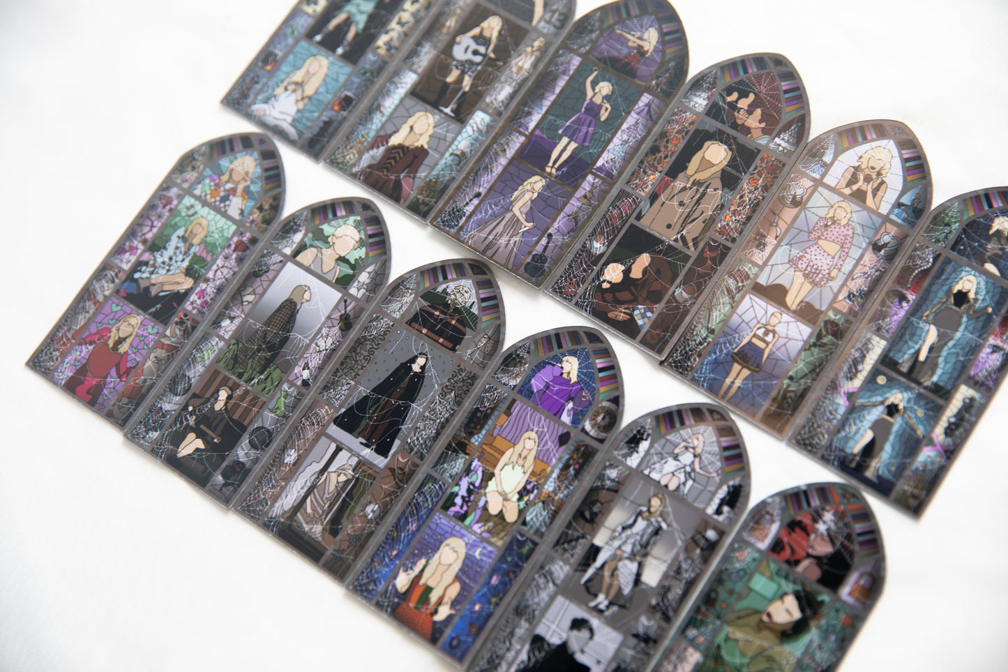 Eras Stained Glass Fridge Magnets-LIMITED EDITION HAUNTED VERSION