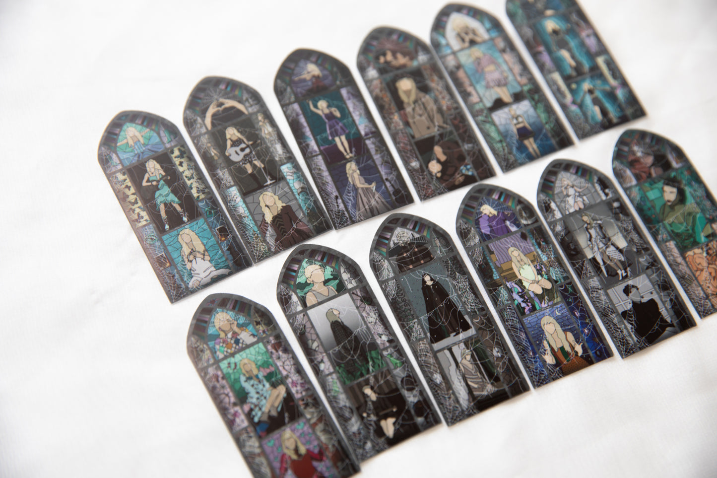 Eras Stained Glass Stickers- LIMITED EDITION HAUNTED VERSION