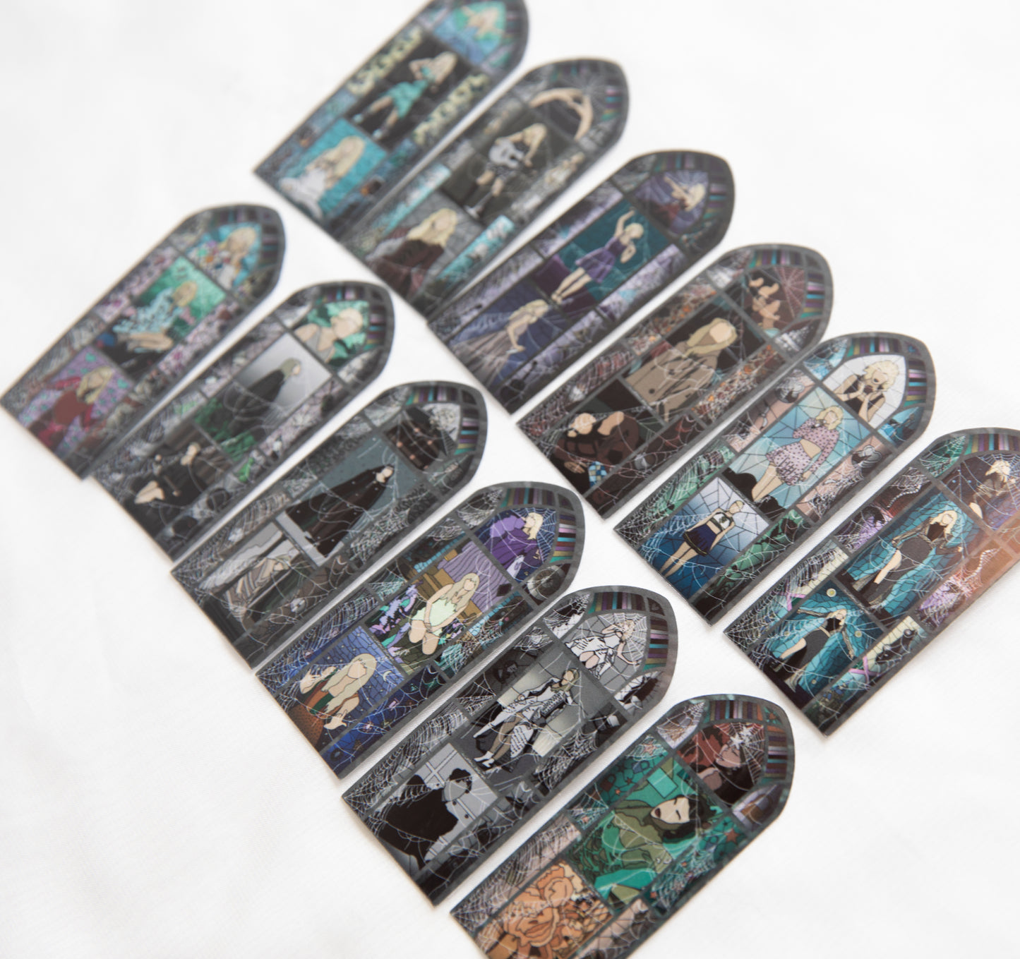 Eras Stained Glass Stickers- LIMITED EDITION HAUNTED VERSION