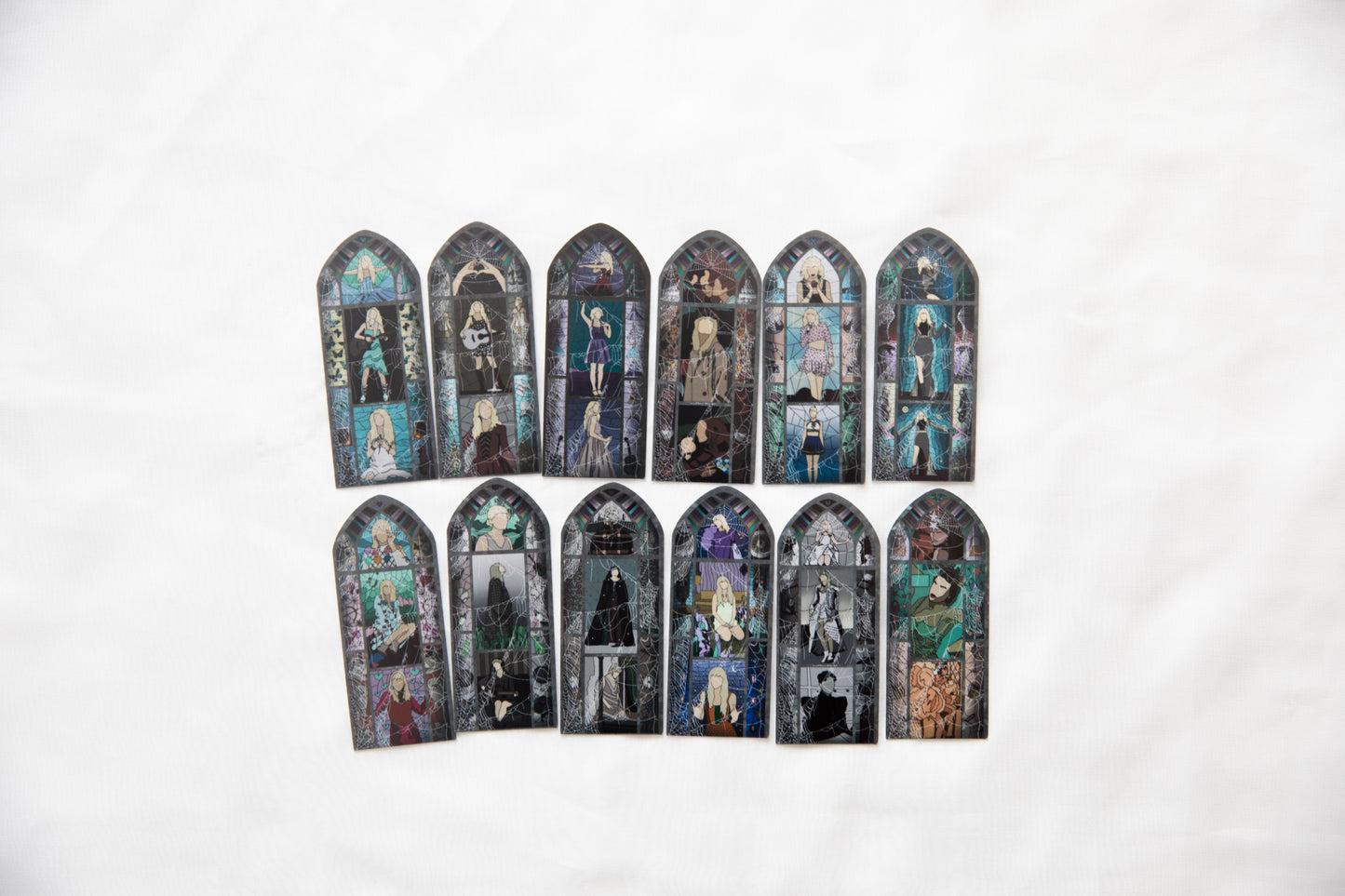 Eras Stained Glass Stickers- LIMITED EDITION HAUNTED VERSION