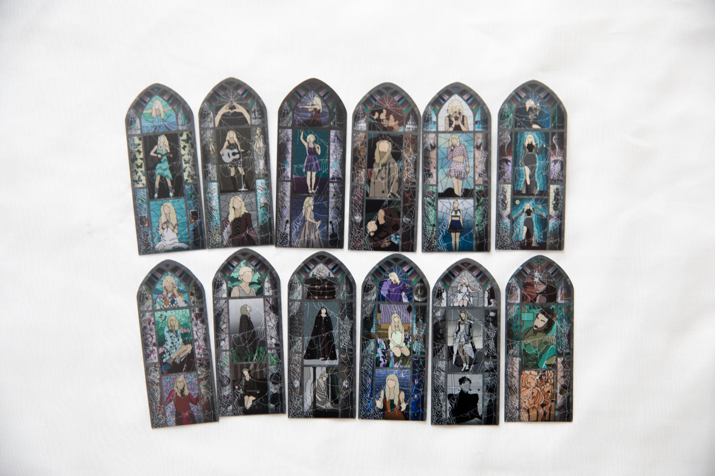 Eras Stained Glass Stickers- LIMITED EDITION HAUNTED VERSION