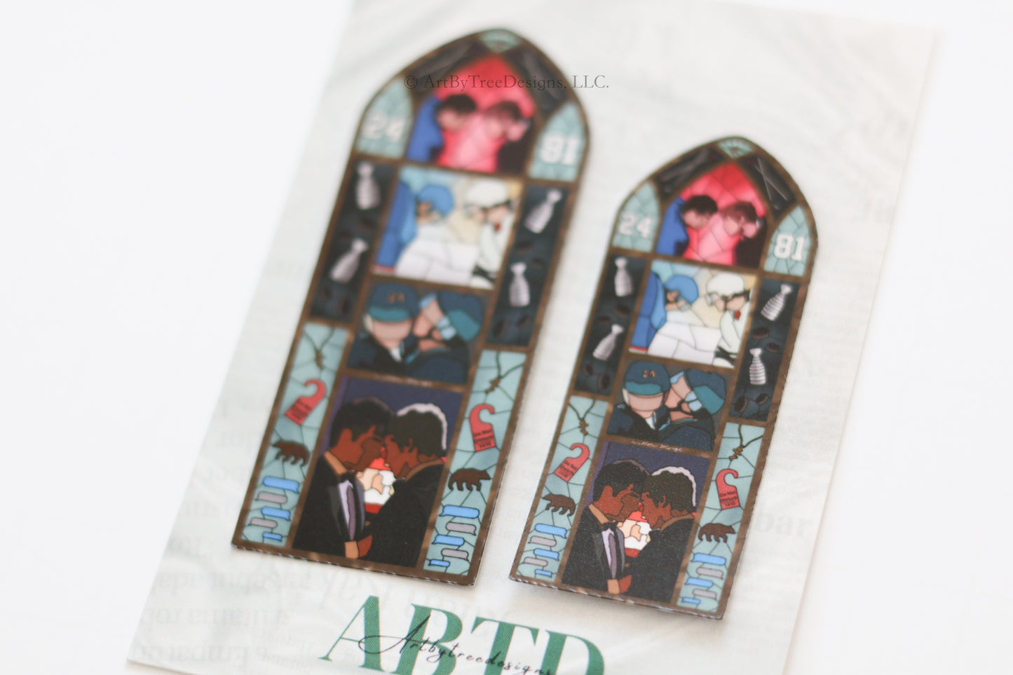 Hollanov (HR) Stained Glass Sticker