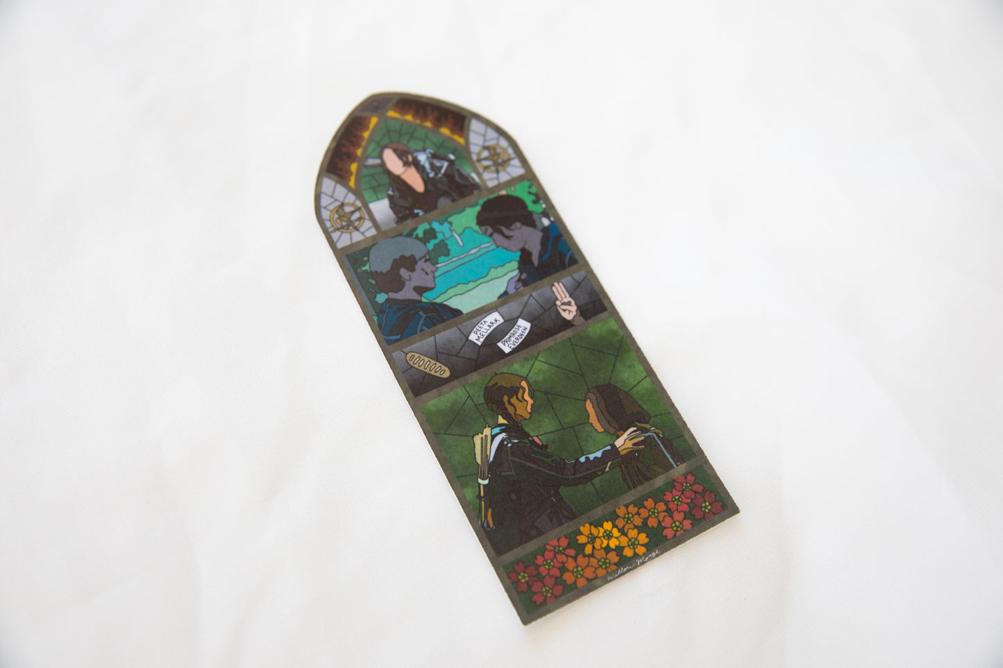 THG Stained Glass Bookmark