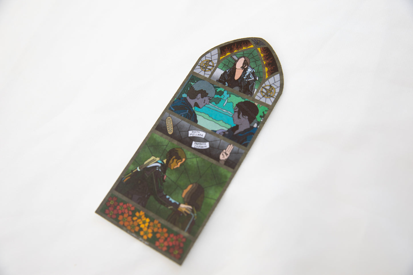 THG Stained Glass Bookmark