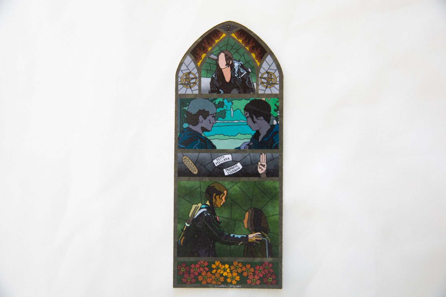 THG Stained Glass Bookmark