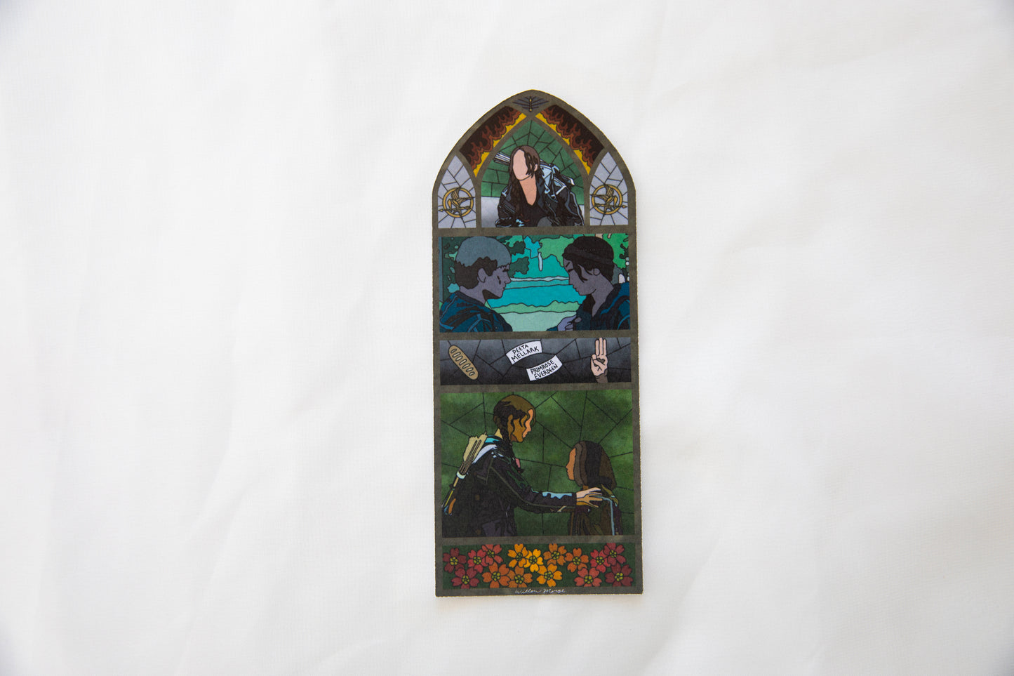 THG Stained Glass Bookmark
