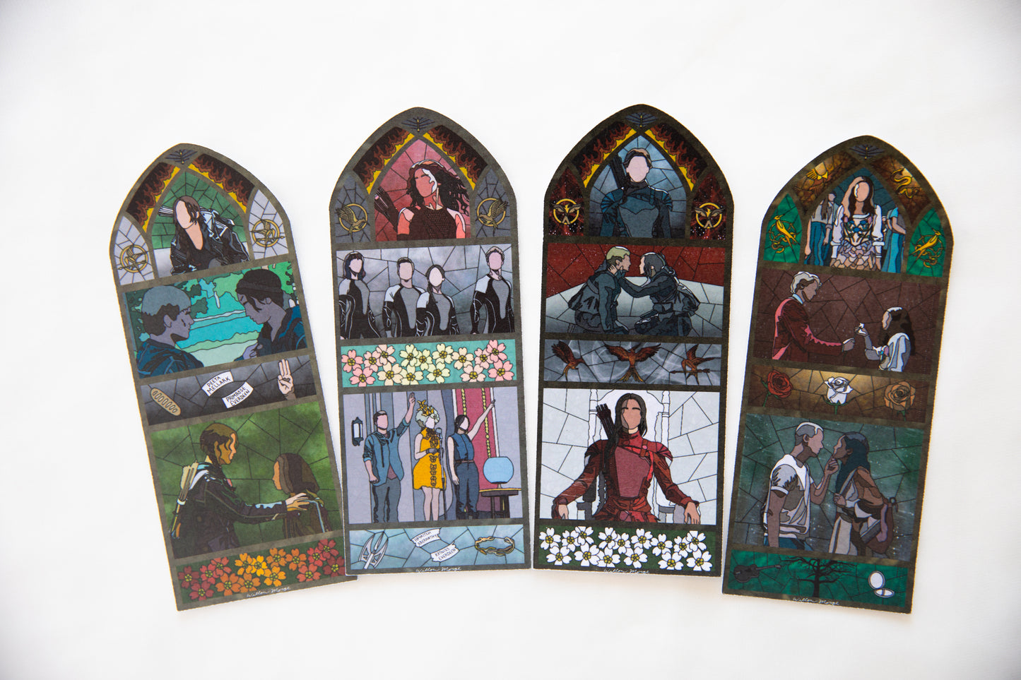 THG Stained Glass Bookmark Set