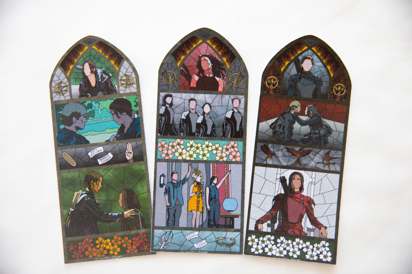 THG Stained Glass Bookmark Set