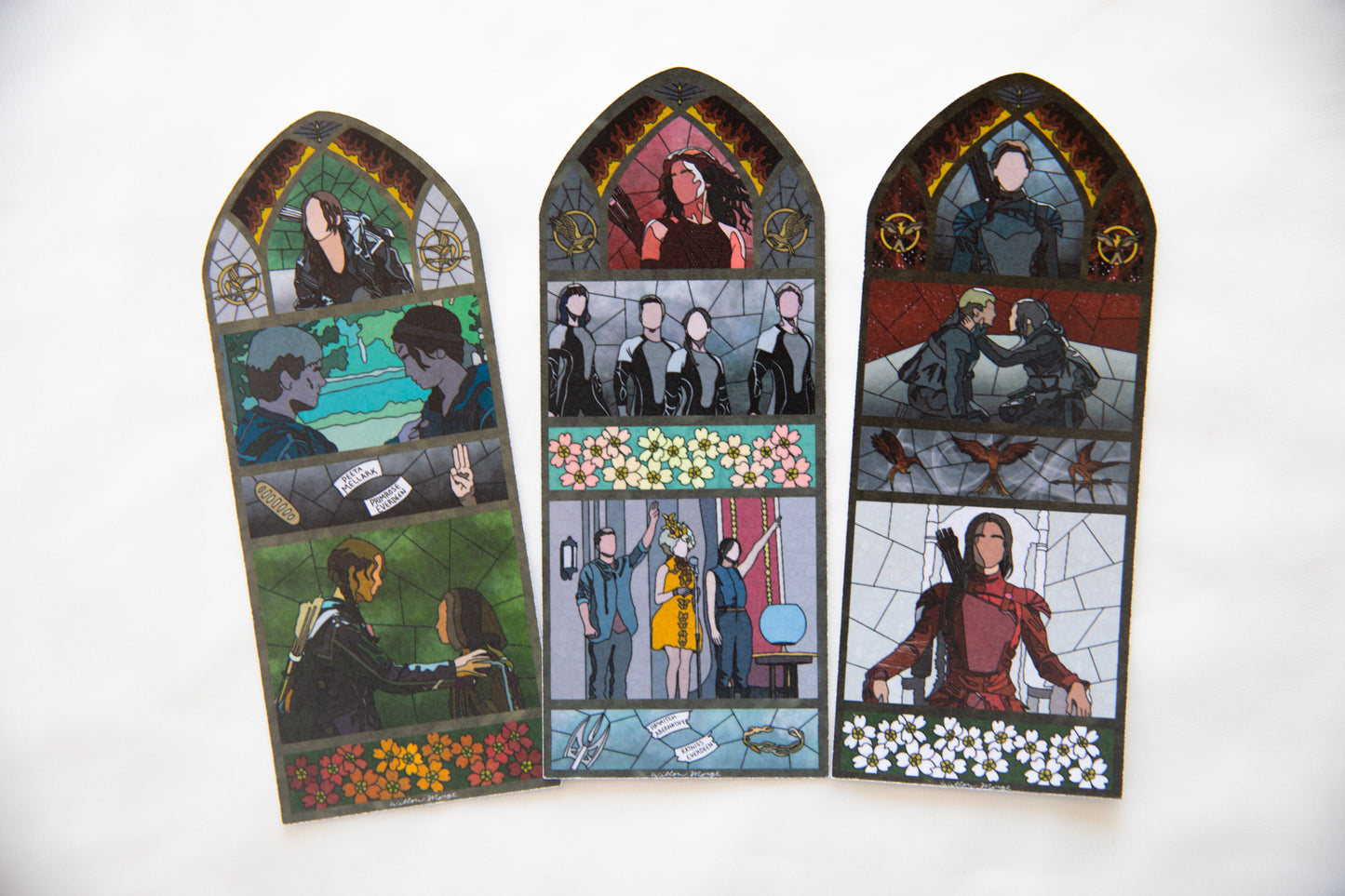 THG Stained Glass Bookmark Set