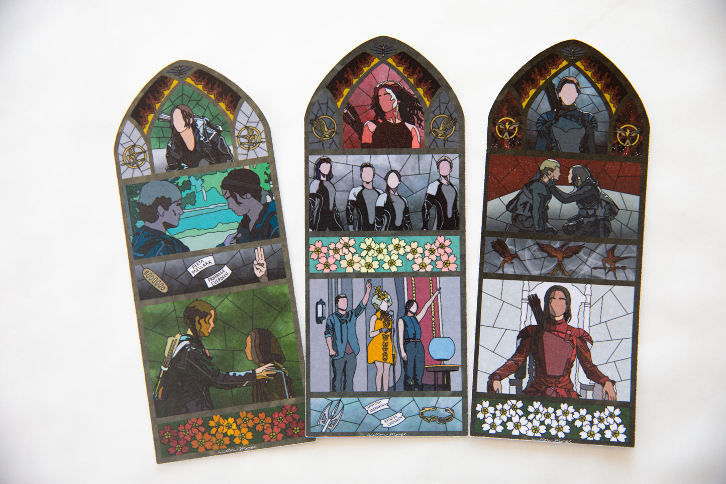 THG Stained Glass Bookmark Set