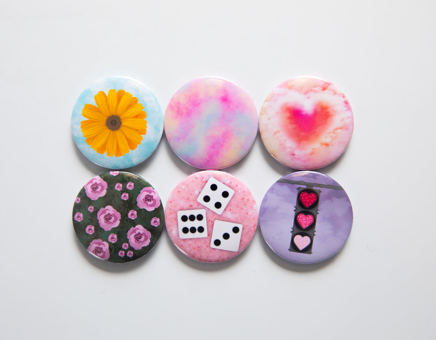 Lover Button Magnet Set