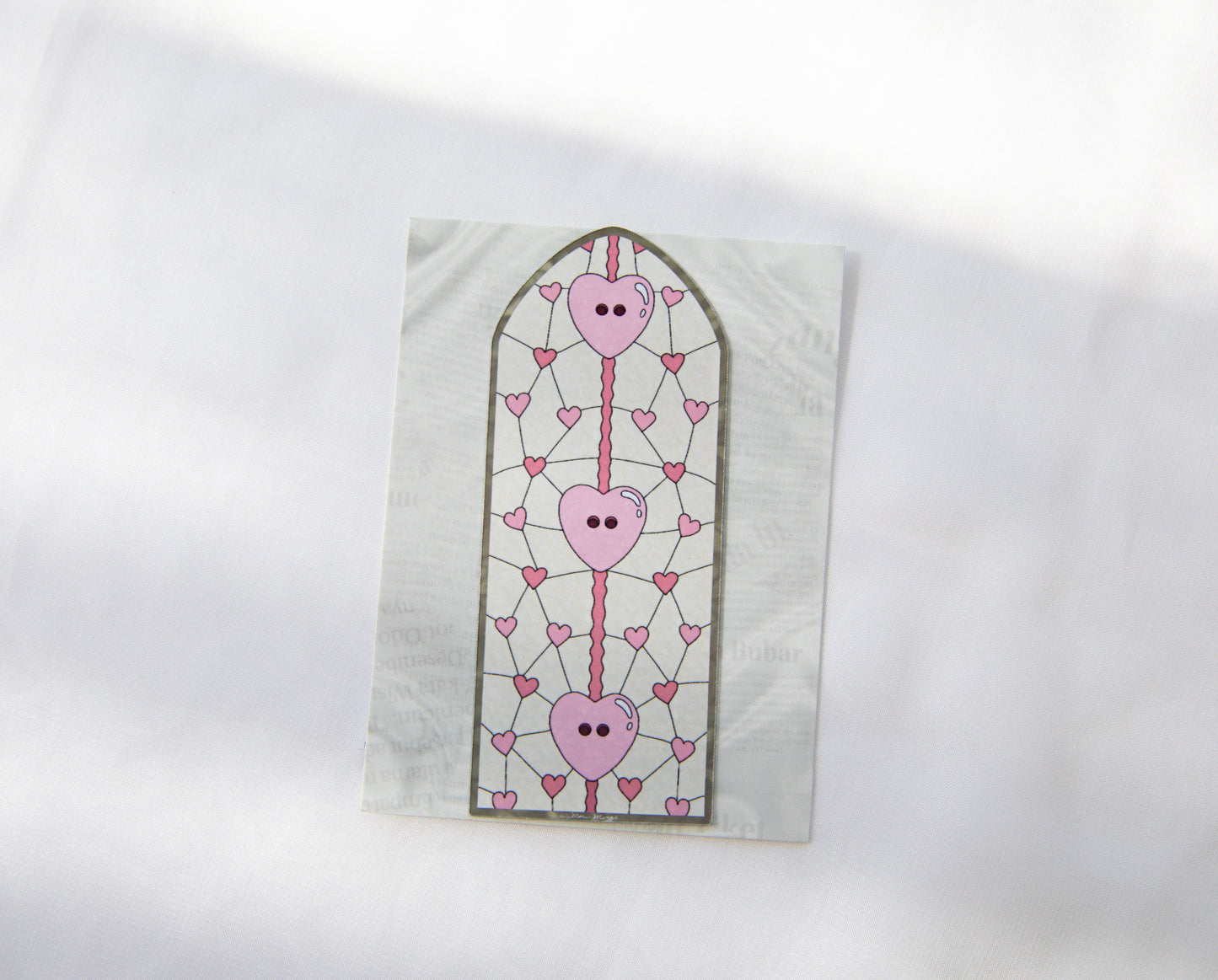 Lover Cardigan Valentine's Day Stained Glass Magnet