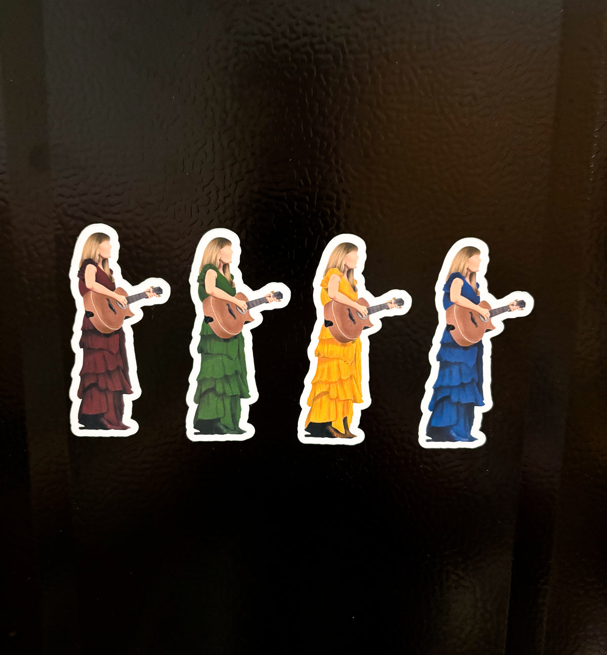 Surprise Song Dress Magnets