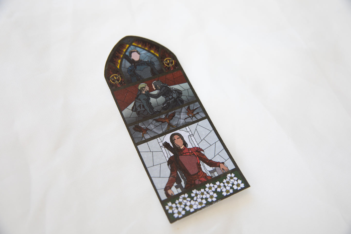 Mockingjay Stained Glass Bookmark