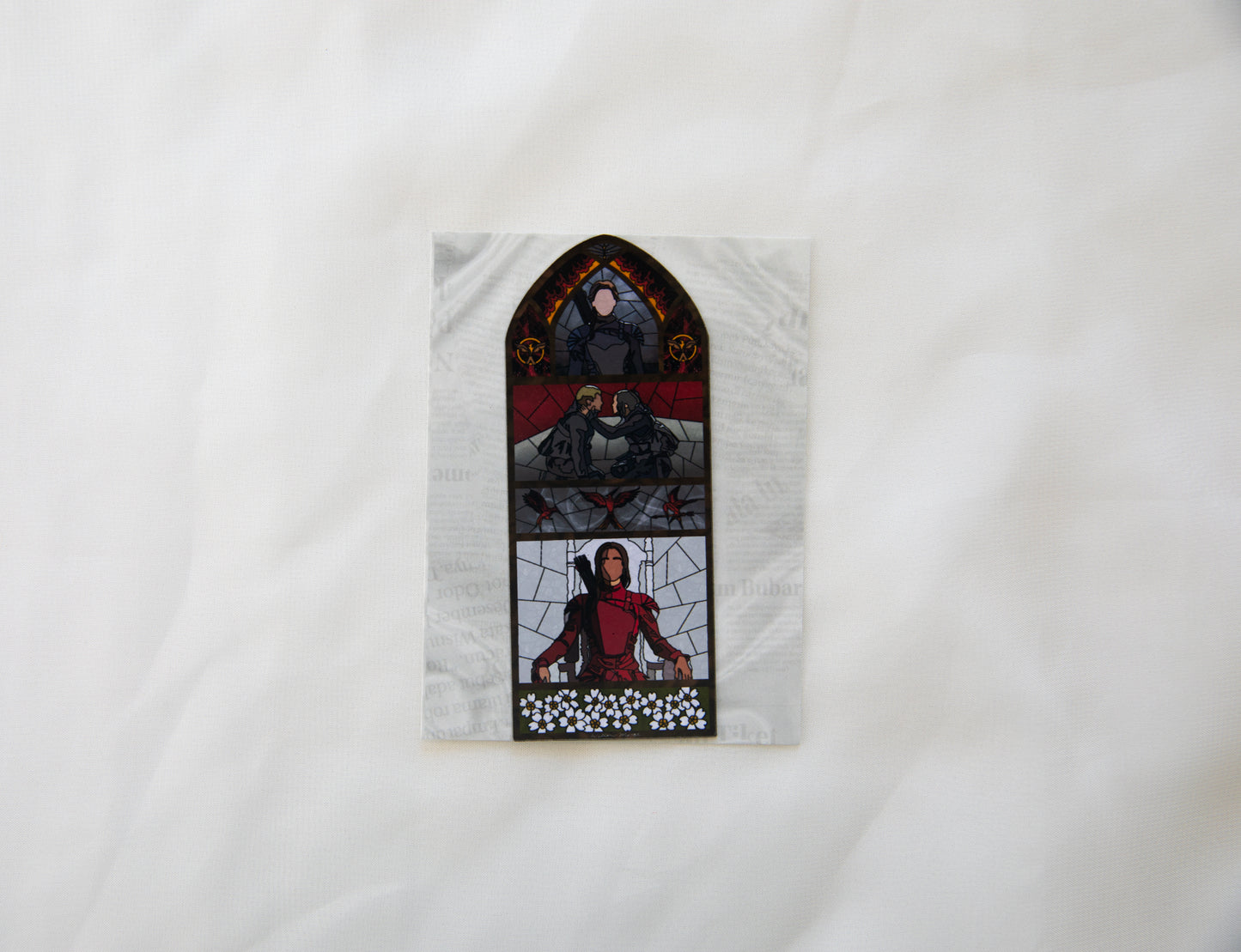 Mockingjay Stained Glass Magnet