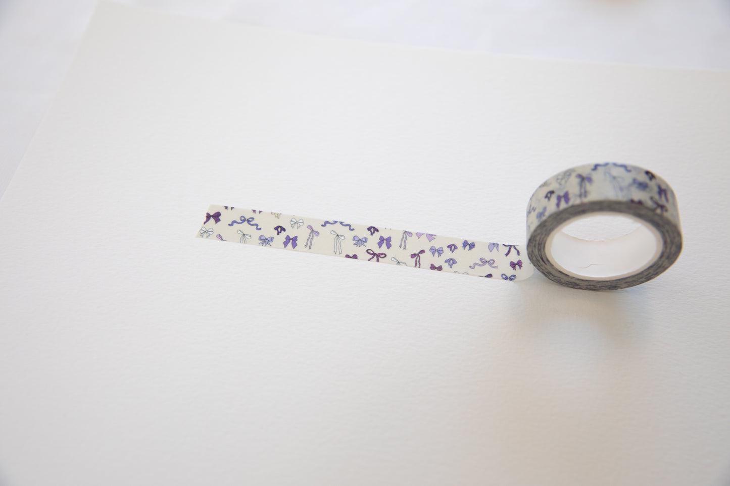 Purple Bow Washi Tape