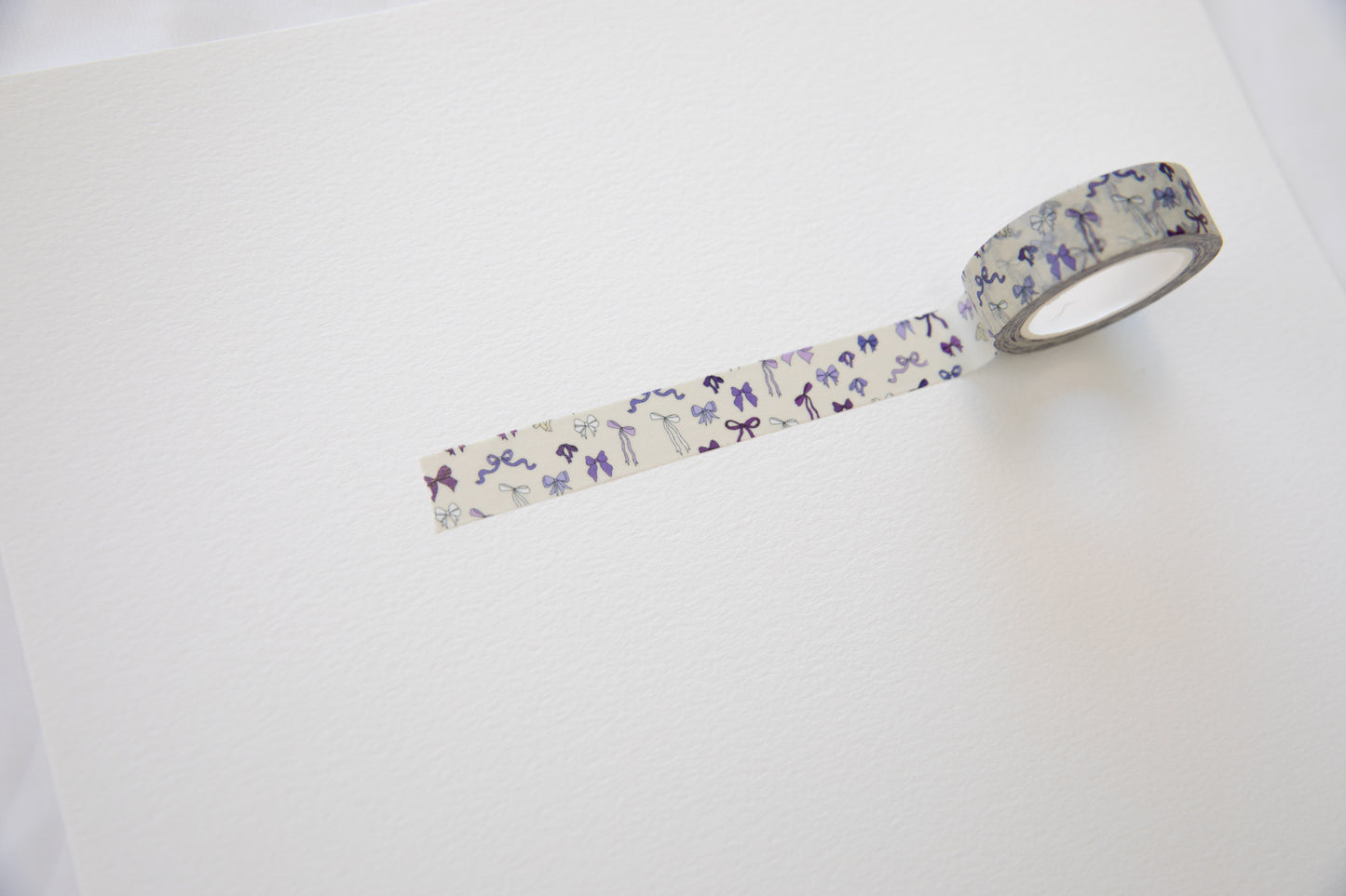 Purple Bow Washi Tape