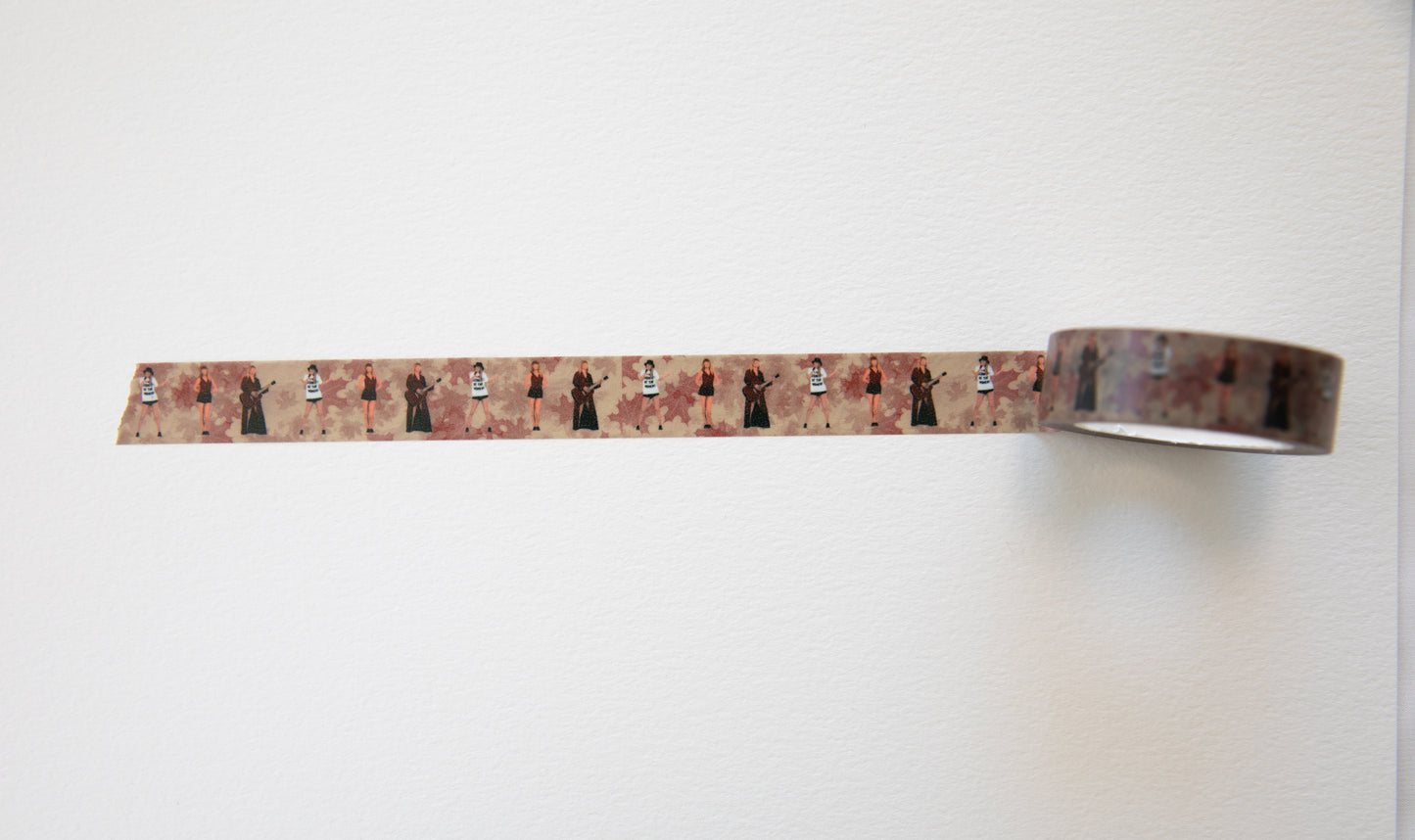 Red Era Outfit Washi Tape (Eras Outfit Collection)